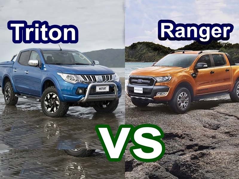Mitsubishi Triton 2019 Vs Ford Ranger